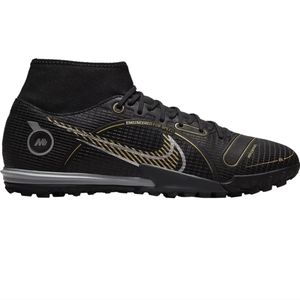 Nike Men's Mercurial Superfly 8 Academy DJ2878-007 Black Turf Soccer Sho…